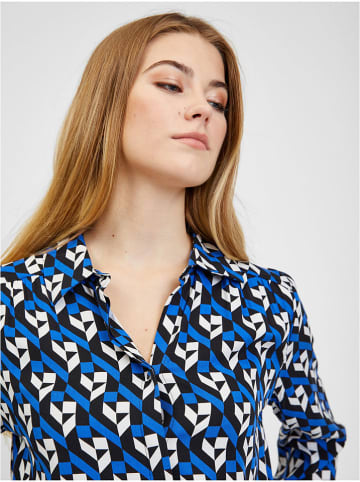 orsay Hemd in Blau/ Schwarz