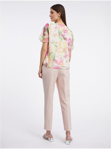 orsay Bluse in Weiß/ Pink/ Grün
