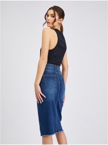 orsay Jeansrock in Dunkelblau