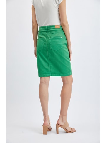 orsay Spódnica w kolorze zielonym