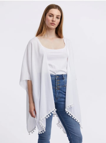 orsay Poncho in Weiß