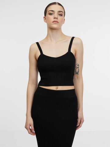 orsay Top w kolorze czarnym
