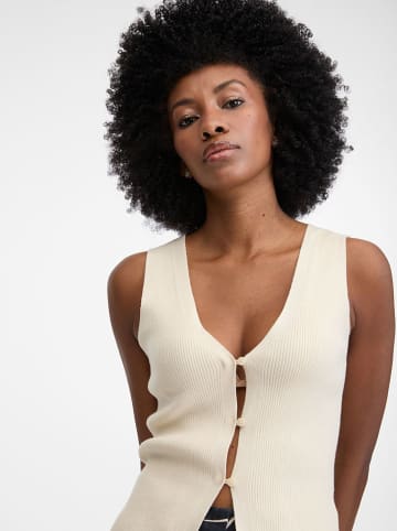 orsay Weste in Creme