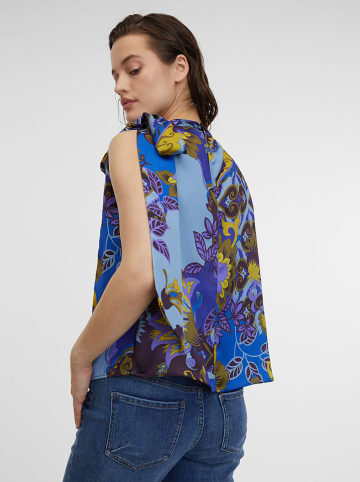 orsay Top w kolorze niebiesko-fioletowym