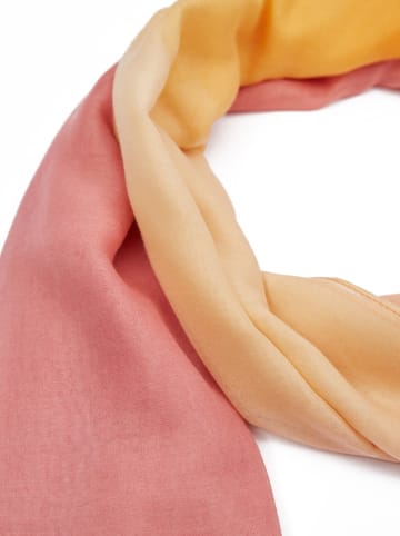 orsay Szal w kolorze jasnoróżowo-żółtym - 180 x 100 cm