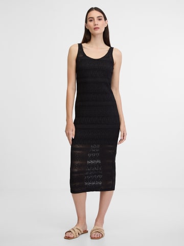 orsay Strickkleid in Schwarz