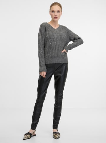 orsay Kunstlederhose in Schwarz