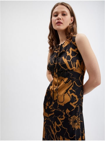 orsay Kleid in Schwarz/ Braun