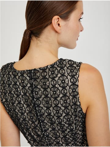 orsay Kleid in Schwarz/ Creme