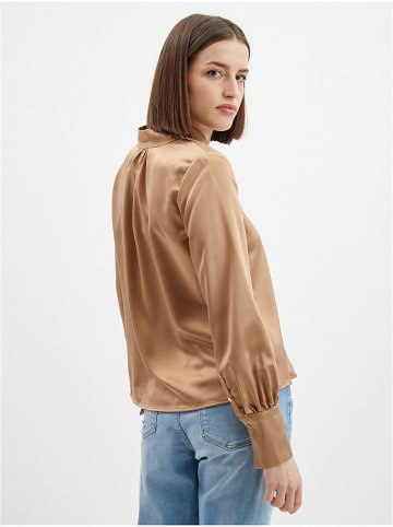 orsay Bluzka w kolorze jasnobrązowym