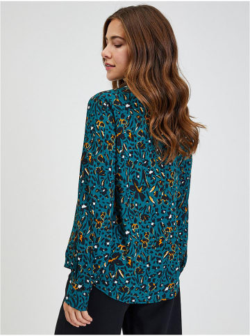 orsay Koszula w kolorze niebiesko-czarnym