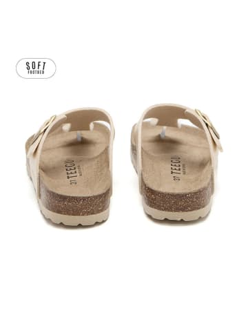 teegu Teenslippers goudkleurig