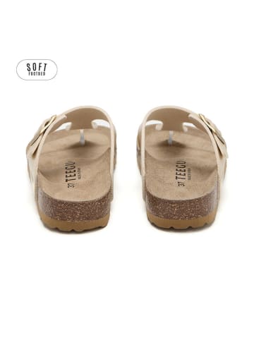 teegu Teenslippers goudkleurig
