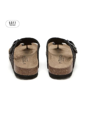 teegu Teenslippers zwart