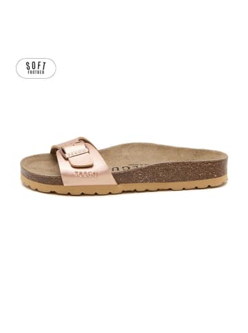 teegu Slippers roségoudkleurig