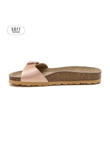 teegu Slippers roségoudkleurig