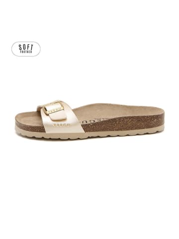 teegu Slippers goudkleurig