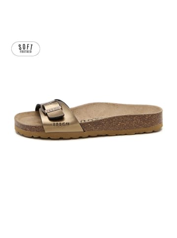 teegu Slippers goudkleurig