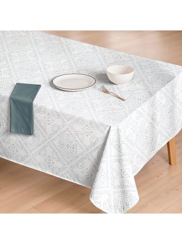 mint Deco Obrus "Nordic Broklin" w kolorze biało-niebieskim