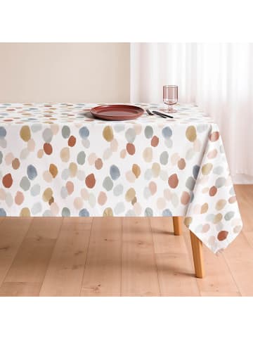 mint Deco Tischdecke "Nordic Jules" in Weiß/ Bunt