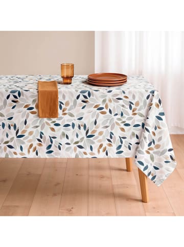 Mint Rugs Tafelkleed "Nordic Marjal" wit/donkerblauw/lichtbruin