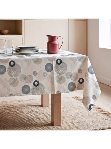 Mint Rugs Tafellaken "Nordic Caleb" wit/blauw/grijs