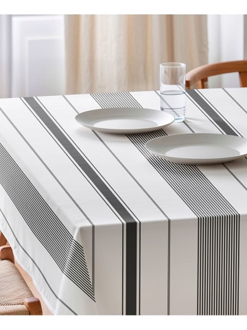 Mint Rugs Tischdecke "Nordic Malibu" in Anthrazit/ Weiß