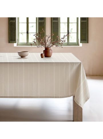 Mint Rugs Tafellaken "Nordic Sira" beige/wit