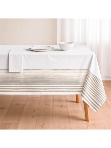 Mint Rugs Obrus "Basics Hazael" w kolorze biało-beżowym