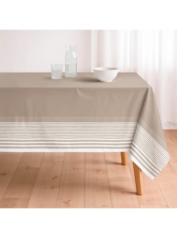 Mint Rugs Obrus "Basics Hazael" w kolorze beżowo-białym