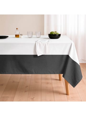 mint Deco Obrus "Basics Lyon" w kolorze biało-czarnym