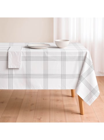 Mint Rugs Tafelkleed "Basics Otto" wit/zwart