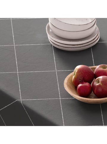 Mint Rugs Tafelkleed "Basics Trama" antraciet