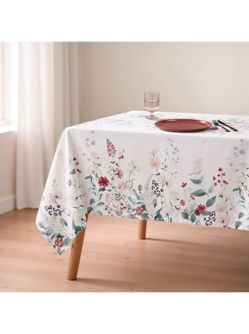 Mint Rugs Tafelkleed "Floral Isabella" wit/groen/roze