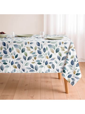 Mint Rugs Obrus "Floral Liam" w kolorze biało-zielonym