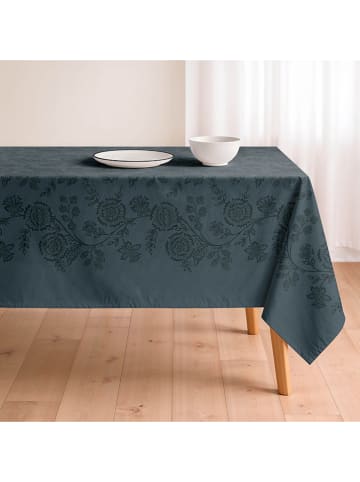 Mint Rugs Obrus "Floral Taylor" w kolorze morskim