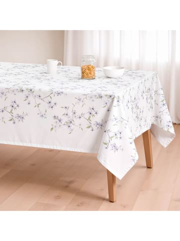 Mint Rugs Tafelkleed "Floral Zira" wit/paars