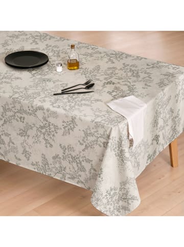 Mint Rugs Obrus "Natural Soma" w kolorze kremowo-zielonym