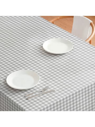 Mint Rugs Tafelkleed "Barnie" antraciet/wit