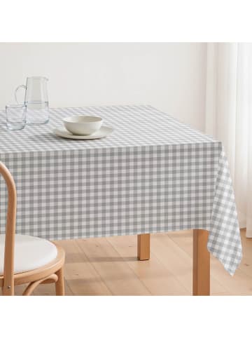 Mint Rugs Tafelkleed "Barnie" antraciet/wit