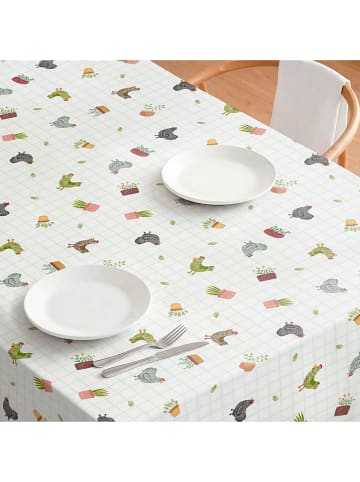 Mint Rugs Tafellaken "Farm" wit/meerkleurig