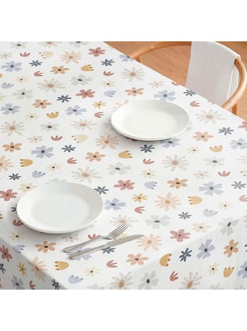 Mint Rugs Tafellaken "Florette" wit/ meerkleurig