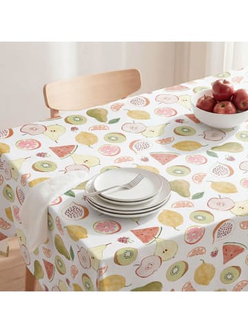 Mint Rugs Obrus "Frutas" w kolorze białym ze wzorem