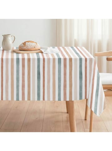 Mint Rugs Tafelkleed "Harper" lichtroze/wit/turquoise