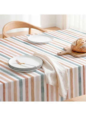 Mint Rugs Tischdecke "Harper" in Rosa/ Weiß/ Türkis