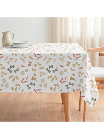 Mint Rugs Obrus "Macaroni" w kolorze biało-beżowo-jasnobrązowym