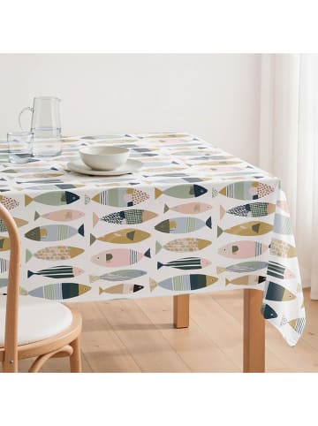 Mint Rugs Tafellaken "Nemo" wit/ meerkleurig