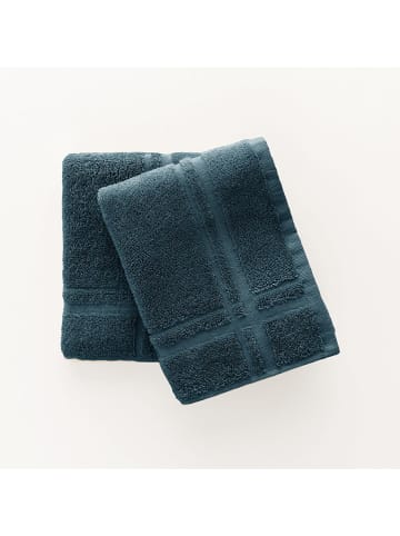 mint Deco 2-delige set: theedoeken donkerblauw