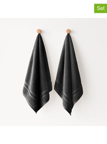 Mint Rugs 2-delige set: theedoeken grijs