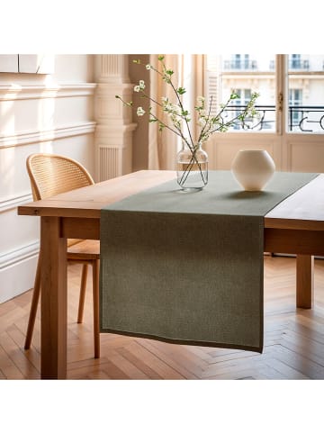 Mint Rugs Tafelloper "Indra" kaki